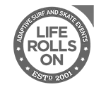 life rolls on logo