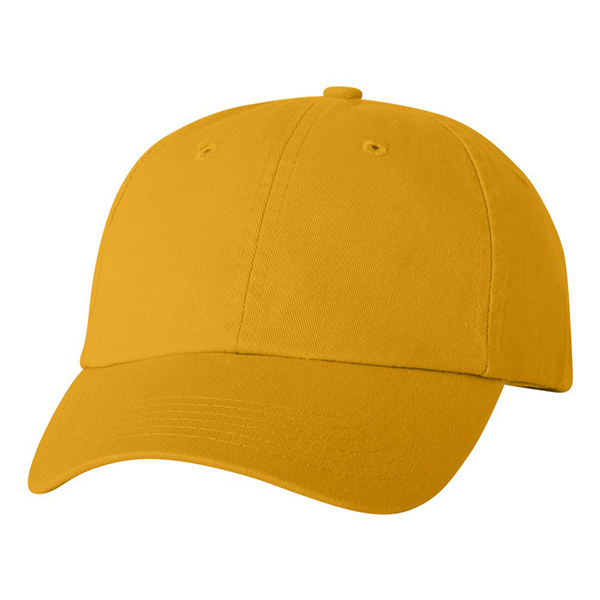 Custom Dad Hats by Valucap gold color