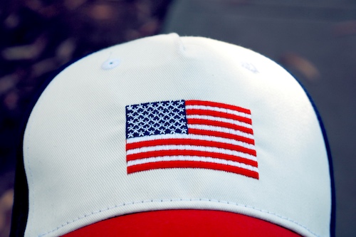 american_flag_embroidery custom embroidered hat with american flag embroidery