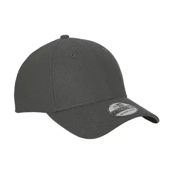 New Era Blank Custom 39THIRTY Stretch-Fitted Cap (BLK, S/M) at