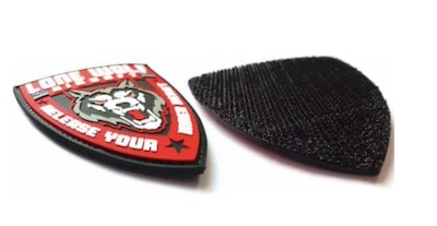 patch with velcro backing